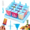 12er Set wiederverwendbare Eisformen, BPA-frei, mit Produktbild-Vorschau 2