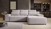 AX LIVING Ecksofa mit Schlaffunktion Alvorada 280 cm beige Produktbild-Vorschau 2
