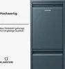 Klarstein Mülleimer 2 Fächer - 36 L Trennsystem, Edelstahl, Produktbild-Vorschau 6