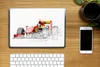 MuchoWow® Laptop Aufkleber Sticker Cover Ein roter Produktbild-Vorschau 2