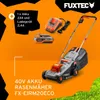 FUXTEC 20V Akku-Rasenmäher FX-E1RM20ECO-SET - 30cm Produktbild-Vorschau 2