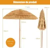 KOMFOTTEU parasol plażowy 200cm, hawajski parasol Podgląd zdjęcia produktu 7