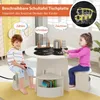 COSTWAY Set di tavolo e sedie per bambini da 5 pezzi, Anteprima dell’immagine prodotto 4