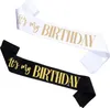 2 Stück Geburtstag Schärpe, It's My Birthday Schärpe 80 x Produktbild-Vorschau 1