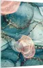 Bilder auf glas - Einteilig - Flüssigkeit Gold Rosa - Produktbild-Vorschau 1