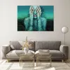 Bilder auf glas - Einteilig - Frau Natur Grafik - 100x70cm Produktbild-Vorschau 7