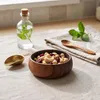 Holzschale Akazie 15cm rund Holz Schale Obstschale Produktbild-Vorschau 4