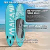 Stand Up Paddle Board MAKANI Türkis Allround SUP Produktbild-Vorschau 3