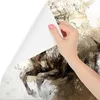 Fototapeta z netkané textilie HORSE betonová abstrakce 3D Náhled obrázku produktu 3