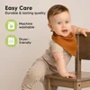 8 Stück Dreieckstuch Baby Junge Mädchen Unisex Lätzchen Produktbild-Vorschau 4