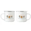 Pumpkin Spice And Everything Nice Emaille Tasse Kürbissuppe Produktbild-Vorschau 3
