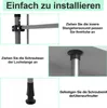 Aopunly Klemmmarkise Markise Balkon UV-beständig Produktbild-Vorschau 6