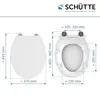 SCHÜTTE Duroplast WC-Sitz WHITE, PREMIUM, mit Produktbild-Vorschau 7