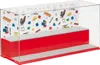 A clear, professional studio shot of a LEGO display case. Voir les images du produit