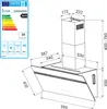 KKT KOLBE A+++ Dunstabzugshaube 60 cm 782 cbm/h Umluft Produktbild-Vorschau 10