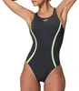Speedo Solid Splice Medalist Badeanzug Damen Produktbild-Vorschau 4