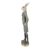 Clayre & Eef Figur Kaninchen 20 cm Beige Grün Polyresin Produktbild-Vorschau 2