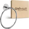 ovimar Handtuchring Bovbjerg rund | Edelstahl Silber | Produktbild-Vorschau 1