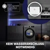 A modern laundry room setting with a washing machine and dryer. Produktbild-Vorschau