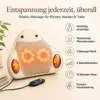 Massagekissen Rücken Nacken Elektrisch Shiatsu Produktbild-Vorschau 2