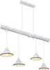 Globo Lighting závěsné svítidlo bíle lakovaný kov, bílé Náhled obrázku produktu 1