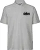 Huuraa Herren Polo Shirt BBQ Queen Flammen XXL Sport Grey Produktbild-Vorschau 1