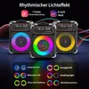 JYX S68 Karaoke Lautsprecher mit 2 kabellosen Mikrofonen, Produktbild-Vorschau 2