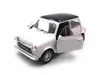 Onwomania Modellauto Mini Cooper 1300 Oldtimer Weiss Auto Produktbild-Vorschau 3