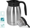 Navaris Isolierkanne Warmhaltekanne aus Edelstahl 1,5l - Produktbild-Vorschau 4