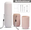 Zahnbürsten Etui, 2 Stück Zahnbürste Zahnpasta Case Produktbild-Vorschau 4