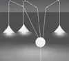 Luster Emibig 3xE27 60W ABRAMO 3 WHITE 159/3 Náhľad obrázku produktu 2