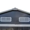 4iQ Stabiler Stahl Geräteschuppen 130x279x196 – 3,5 m² Produktbild-Vorschau 17