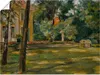 ARTland Poster Wannseegarten. Größe: 120x90 cm Produktbild-Vorschau 1