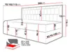 MIRJAN24 Boxspringbett Gold Junior 2 90x200, Einzelbett mit Produktbild-Vorschau 13