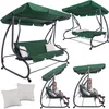 Springos® 3-Sitzer Hollywoodschaukel Venedig Gartenschaukel Produktbild-Vorschau 9