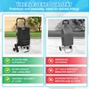 Faziango 3in1 Einkaufstrolley 51L bis 50 kg klappbar Produktbild-Vorschau 4