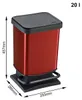 Rotho Abfalleimer 20L Paso - Treteimer Geruchsdicht - Produktbild-Vorschau 4