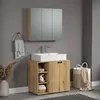 trendteam mobile specchio bagno Pure Bliss Evoke rovere Anteprima dell’immagine prodotto 8