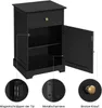 Yaheetech Lot de 2 tables de nuit avec tiroir et armoire, Voir les images du produit 4