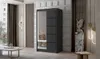 Schwebetürenschrank Letto III 100 cm mit Spiegel - Groß Produktbild-Vorschau 1