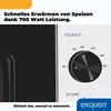 Exquisit Mikrowelle 20L, 700 Watt, 24,5cm Drehteller, 5 Produktbild-Vorschau 5
