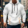 Felpe con cappuccio da uomo con zip a quarto di dollaro Anteprima dell’immagine prodotto 2