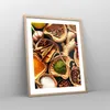 Gerahmtes Poster - Rahmen in heller Eiche - Küche Essen Produktbild-Vorschau 8