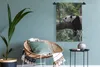 MuchoWow® Wandteppich Wandbehang Panda - Baum - Tiere - Produktbild-Vorschau 6