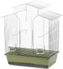 Duvo+ Vogelkäfig Natural Iza olivgrün/zinc Produktbild-Vorschau 1