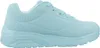 A side view of a single turquoise sneaker against a white background. Produktbild-Vorschau