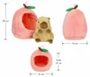 Capybara Plüschtier Kuscheltier 18cm im Früchte-Versteck Produktbild-Vorschau 2