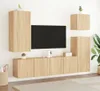 vidaXL TV nástenné skrinky 2 ks Sonoma dub 80x30x41 cm Náhľad obrázku produktu 3