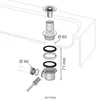Desagüe de ducha con remolino de 60 mm – Wirquin Vista previa de la imagen del producto 5