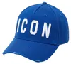 Dsquared2 ICON Baseballpet, blauw, uni Productafbeelding-voorbeeld 5